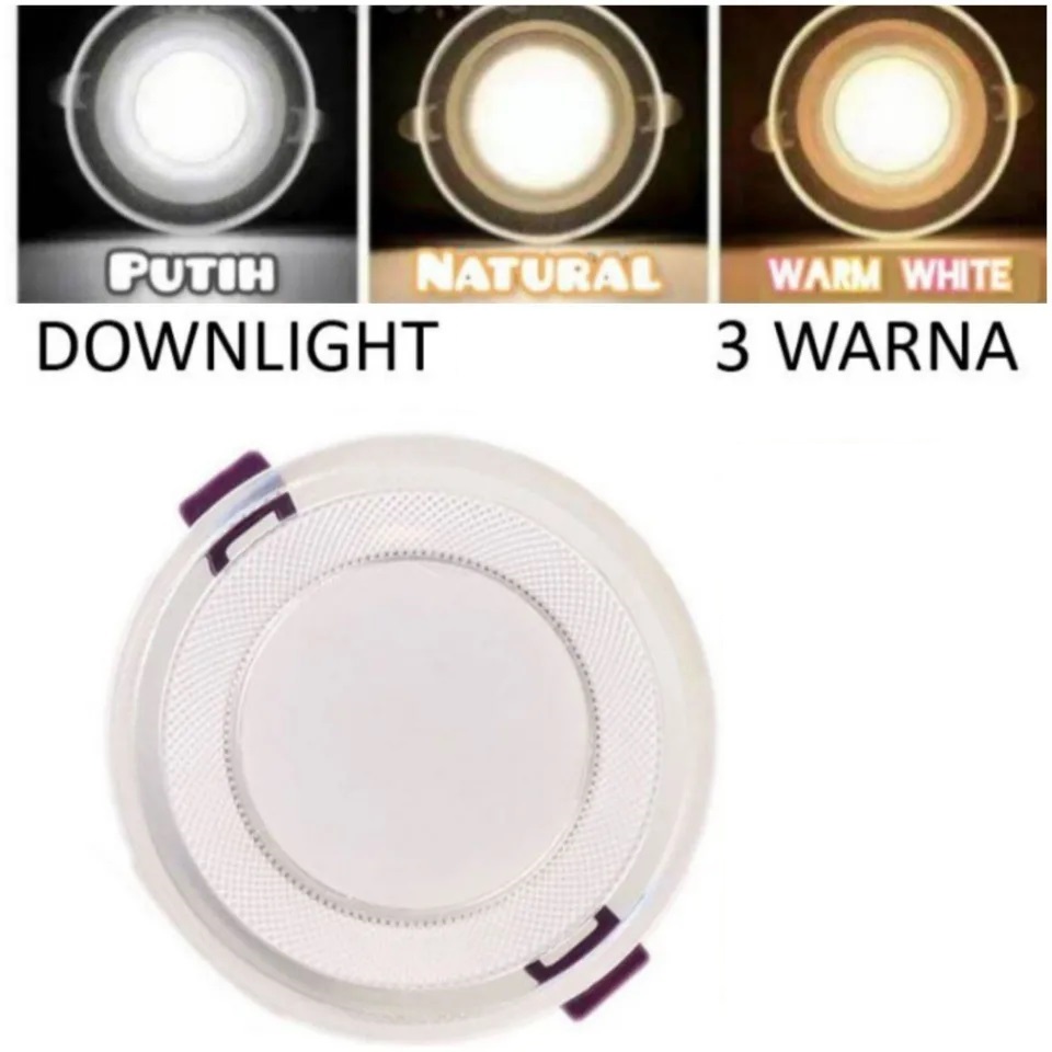 Downlight Vantron IB 7w 3 Warna (Putih-WW-Natural)