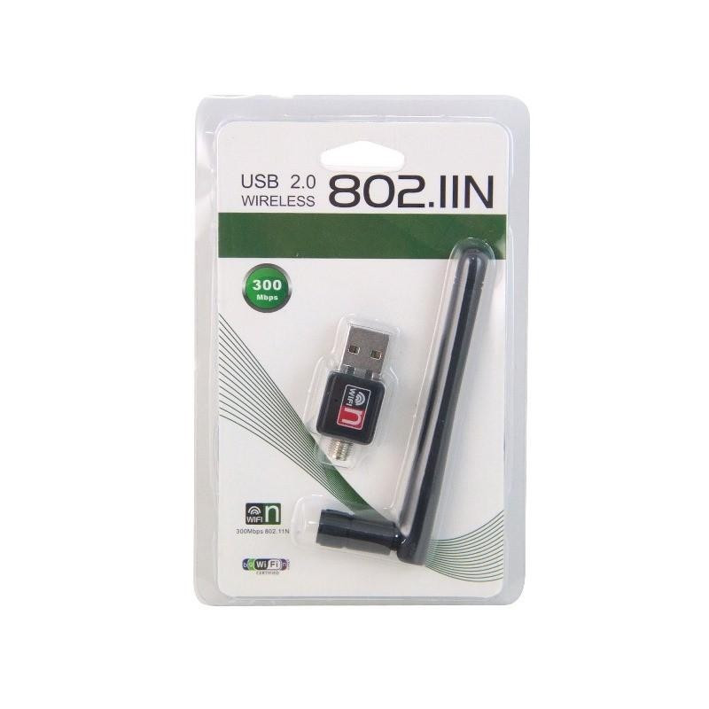 Usb Wireless 2.0 802.11N 300Mbps + Antena