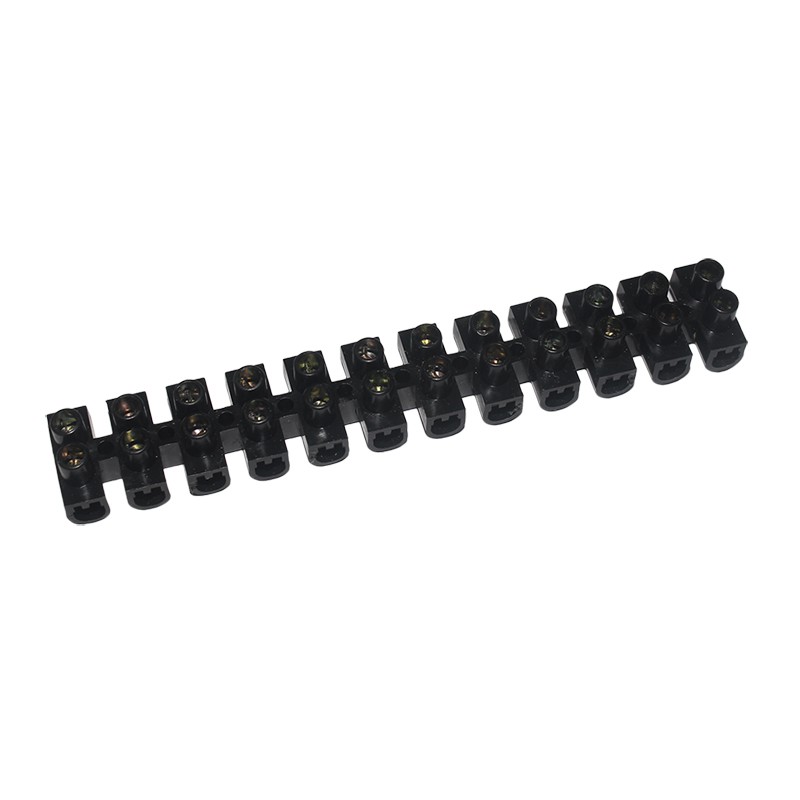 Terminal Plastik Pioline 6mm 6A Hitam