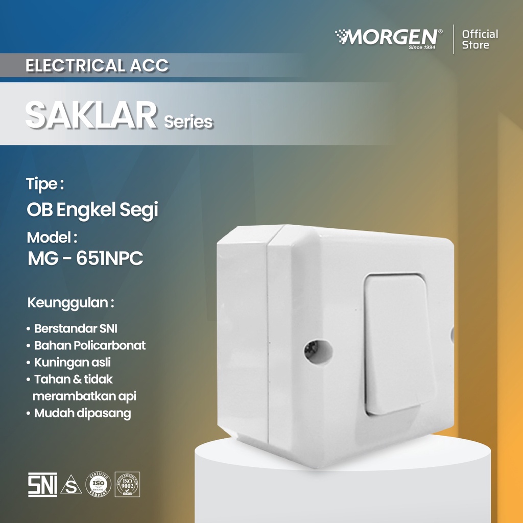 Saklar Morgen Engkel OB MG-651NPC