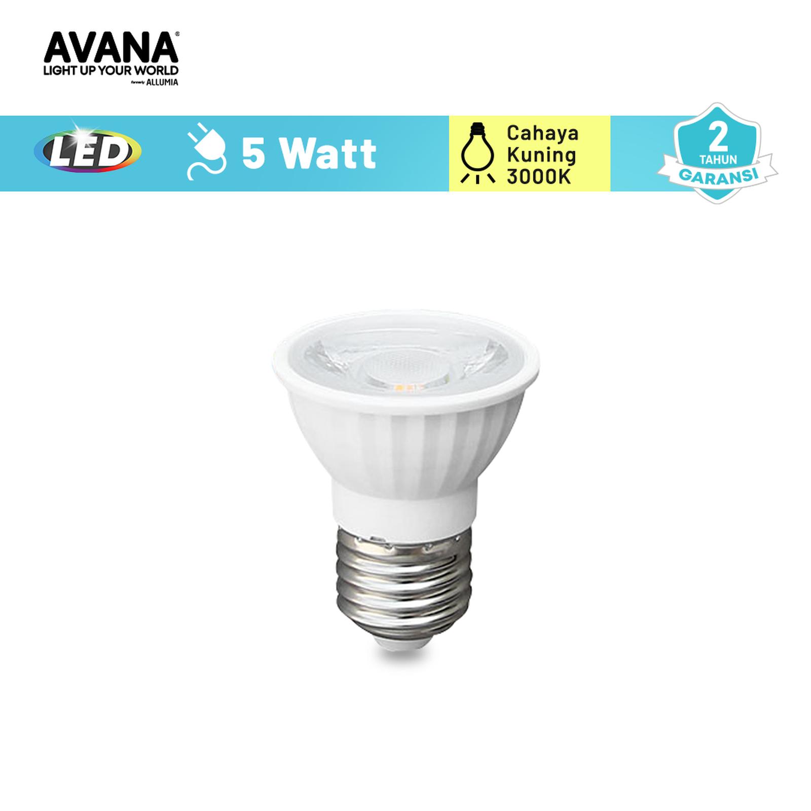 Led Avana PAR 16 E27 5w 3000K