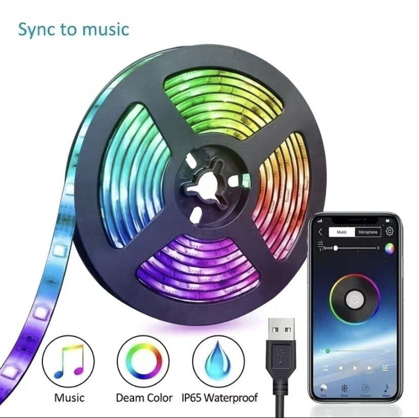 Led Strip RGB 5050 Waterproof 12V 5m