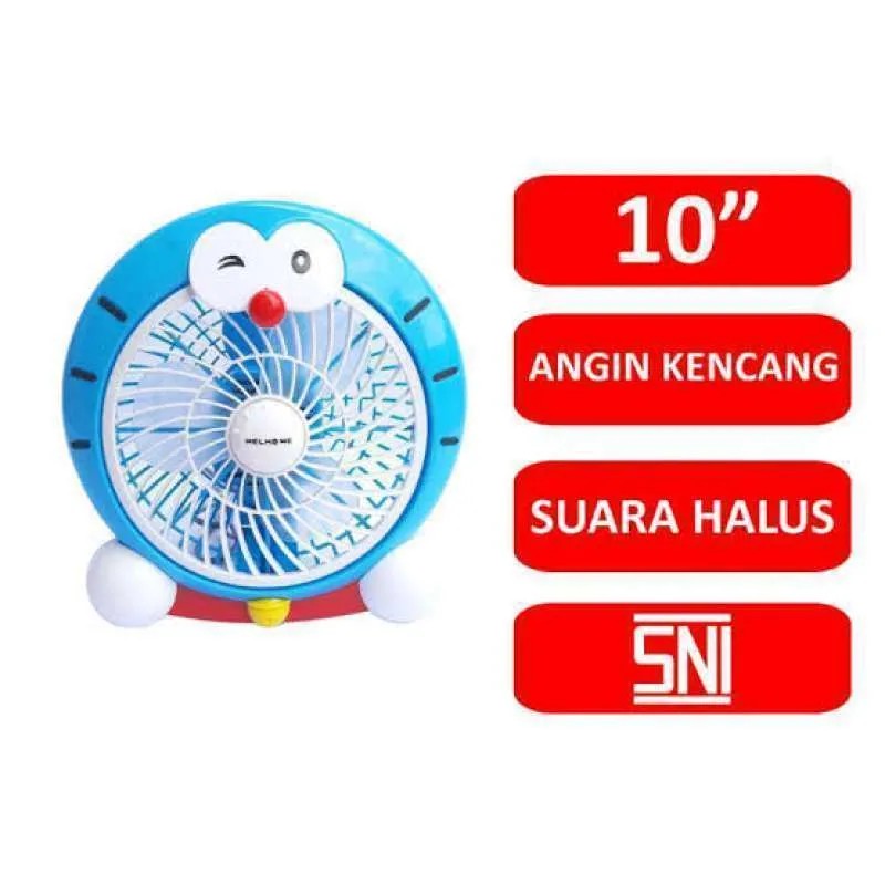 Kipas Welhome Box Fan Karakter 8' Doraemon