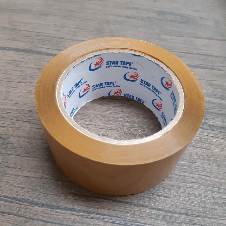Lakban Bening Golden Star 45mm 100Y 80m