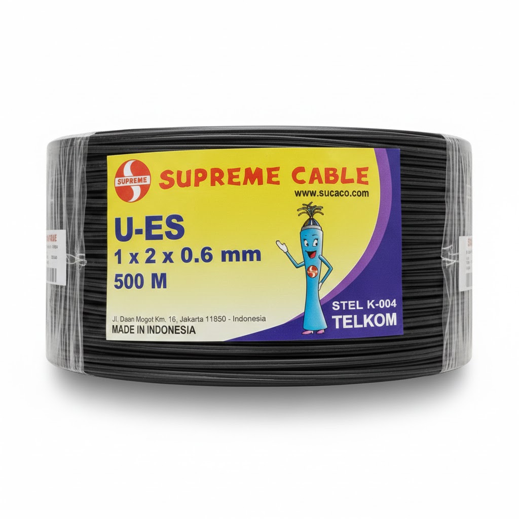 Kabel Supreme Dropwire U-ES 1x2x0,6mm 500m
