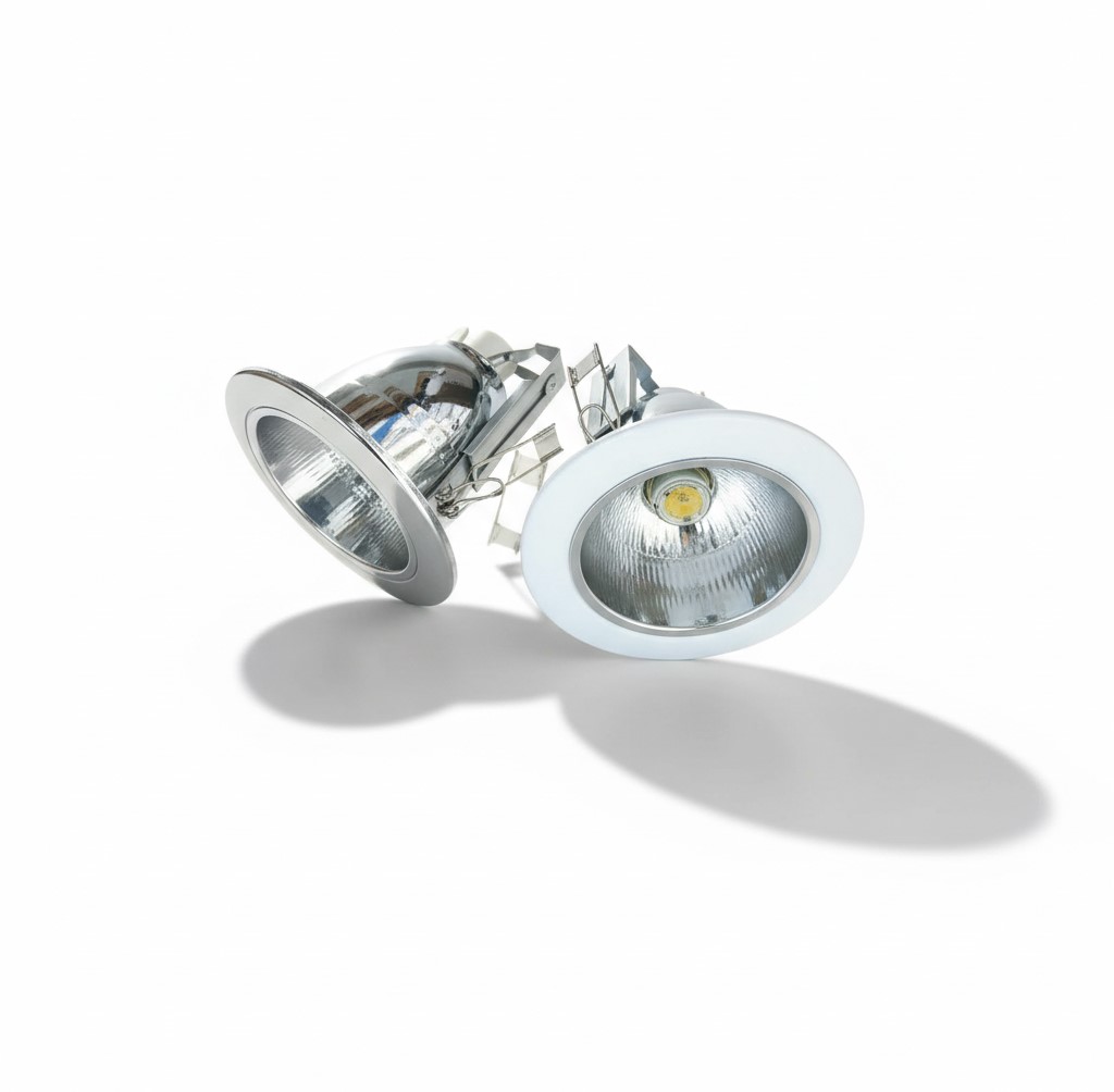 Fitting Cup Downlight Visalux 4' Putih VDL6540