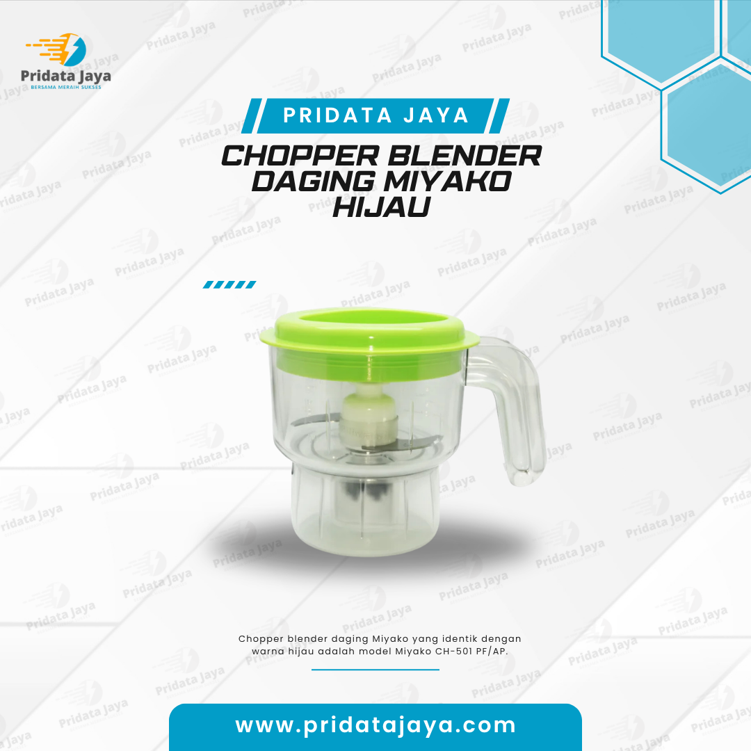 Chopper Blender Daging Miyako Hijau