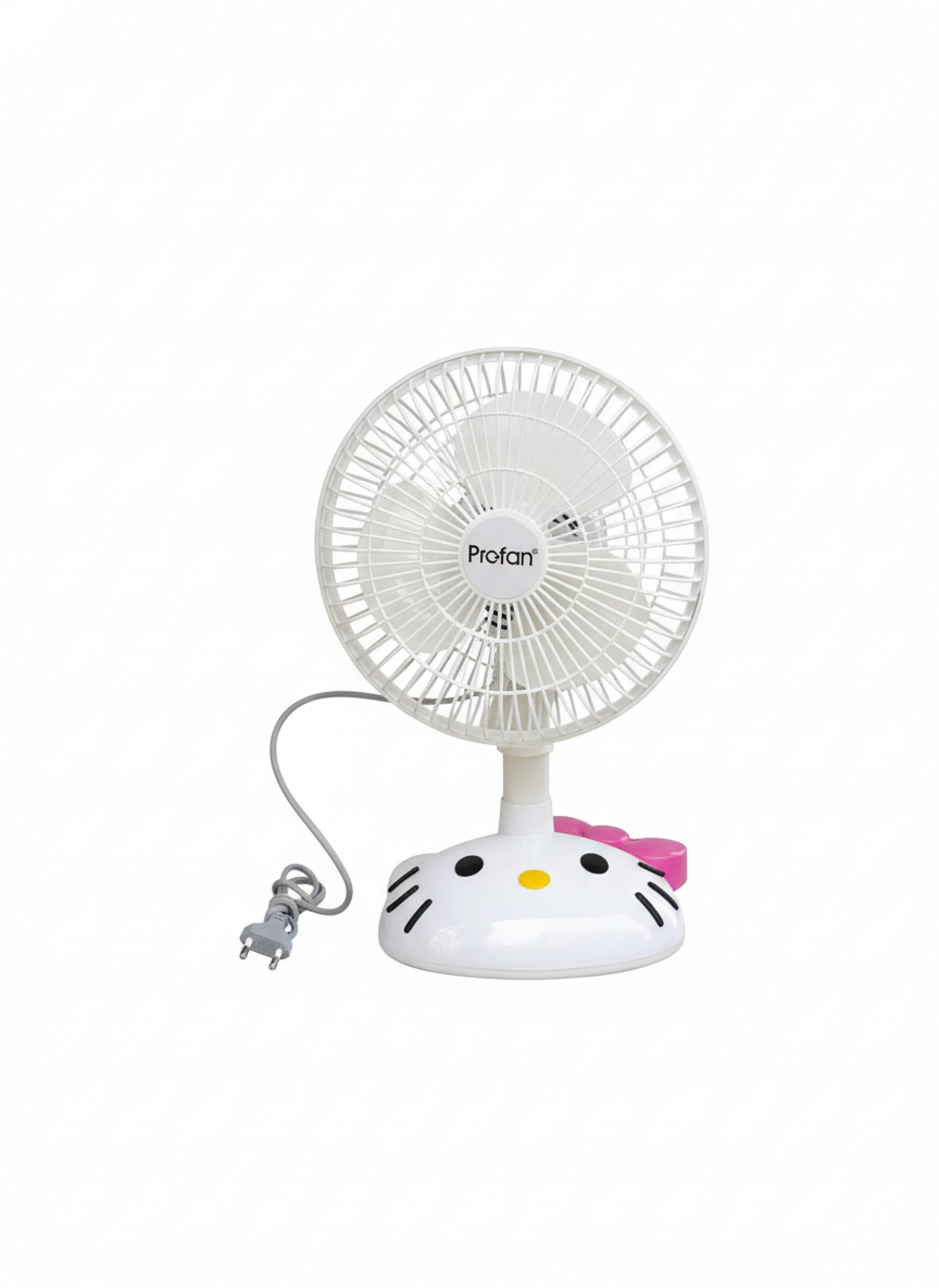 Kipas Profan Meja Karakter Hello Kitty 8'
