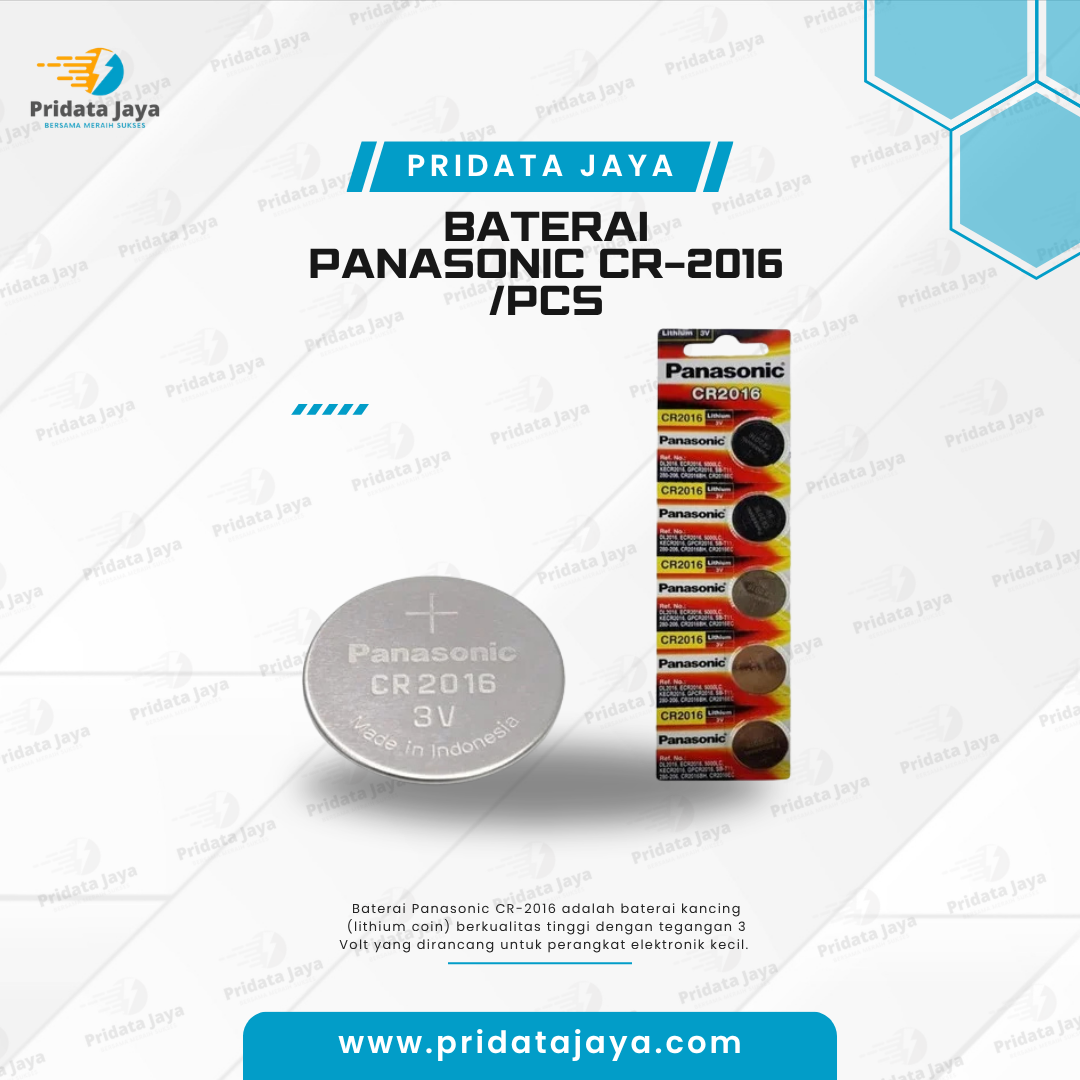 Baterai Panasonic CR-2016 /pcs