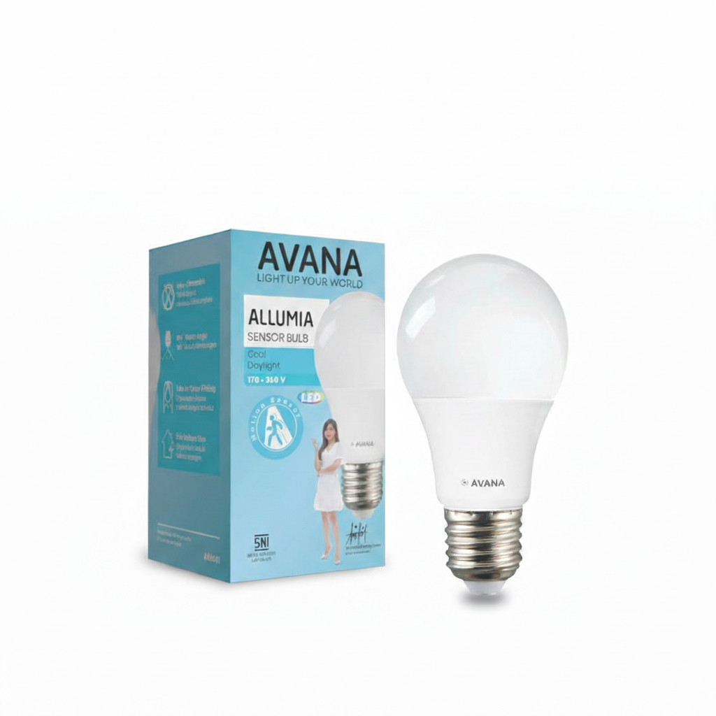 Led Avana Motion Sensor 12w 6500K