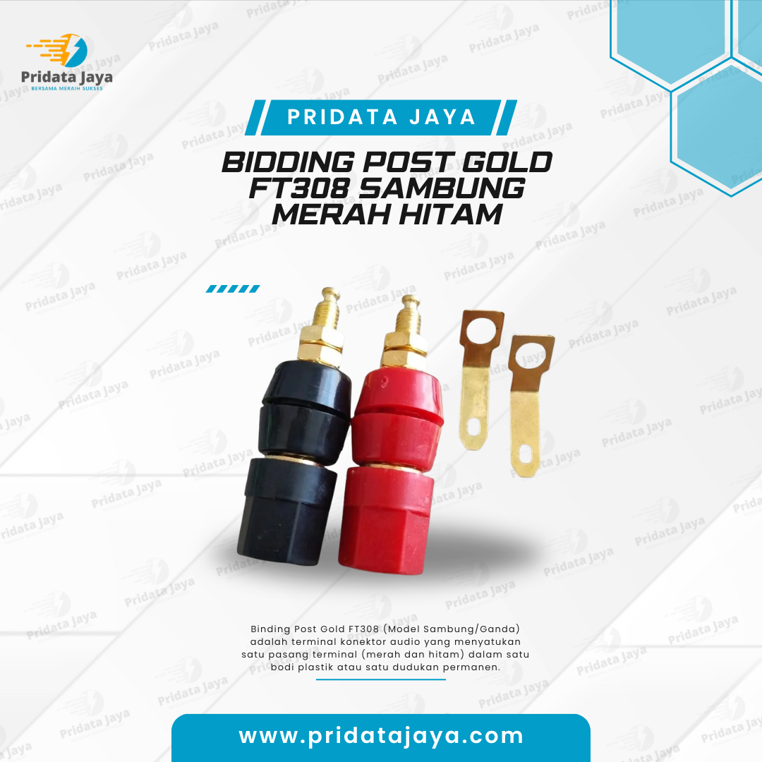 Bidding Post Gold ft308 Sambung Merah Hitam