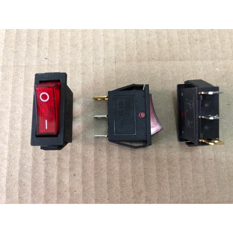 Switch + Lamp Tanggung On Off (Tebal)