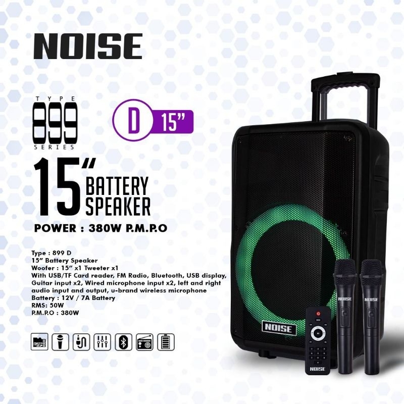 Speaker Noise 15' 899 D