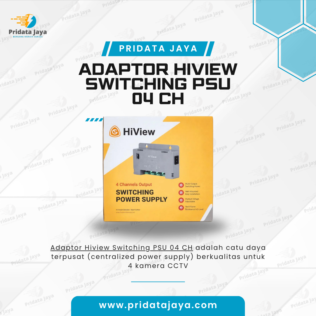 Adaptor Hiview Switching PSU 04 CH