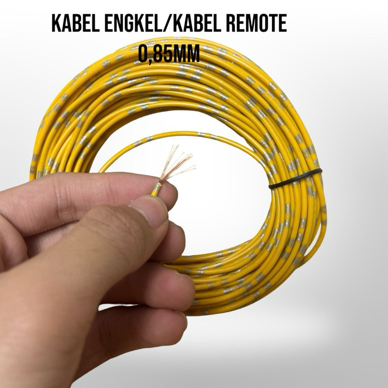 Kabel Bintik 0,85 Kuning 100m