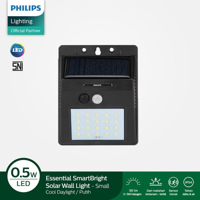 Led Philips Solar Wall Light BWS010 0,5w 50lm