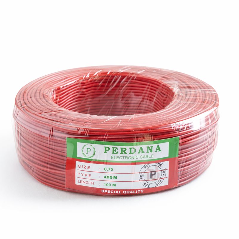 Kabel Perdana AWG 0,75 Merah Ecer/m