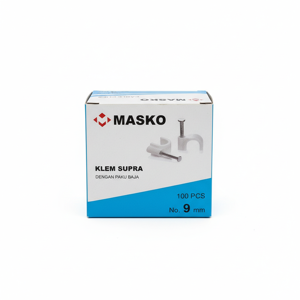 Klem Masko Supra Putih No 9