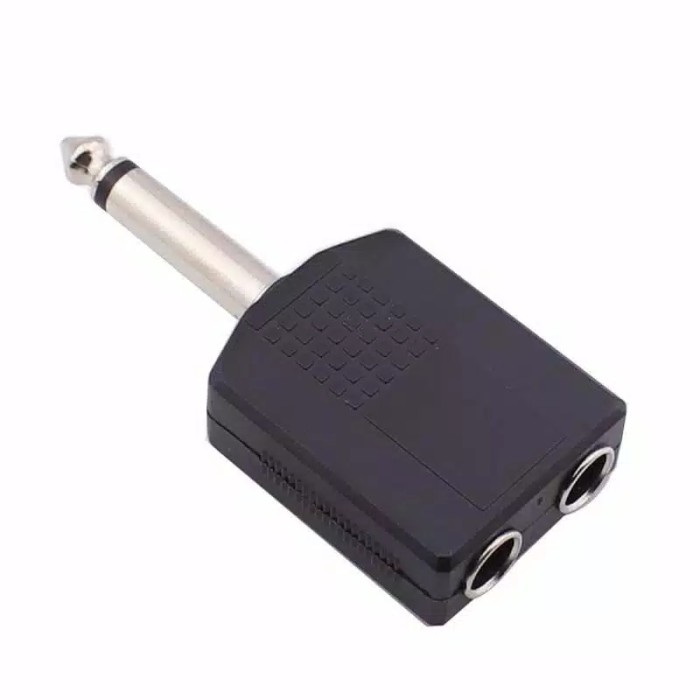 Jack T Akai Mono Ke 2 Soket Mic