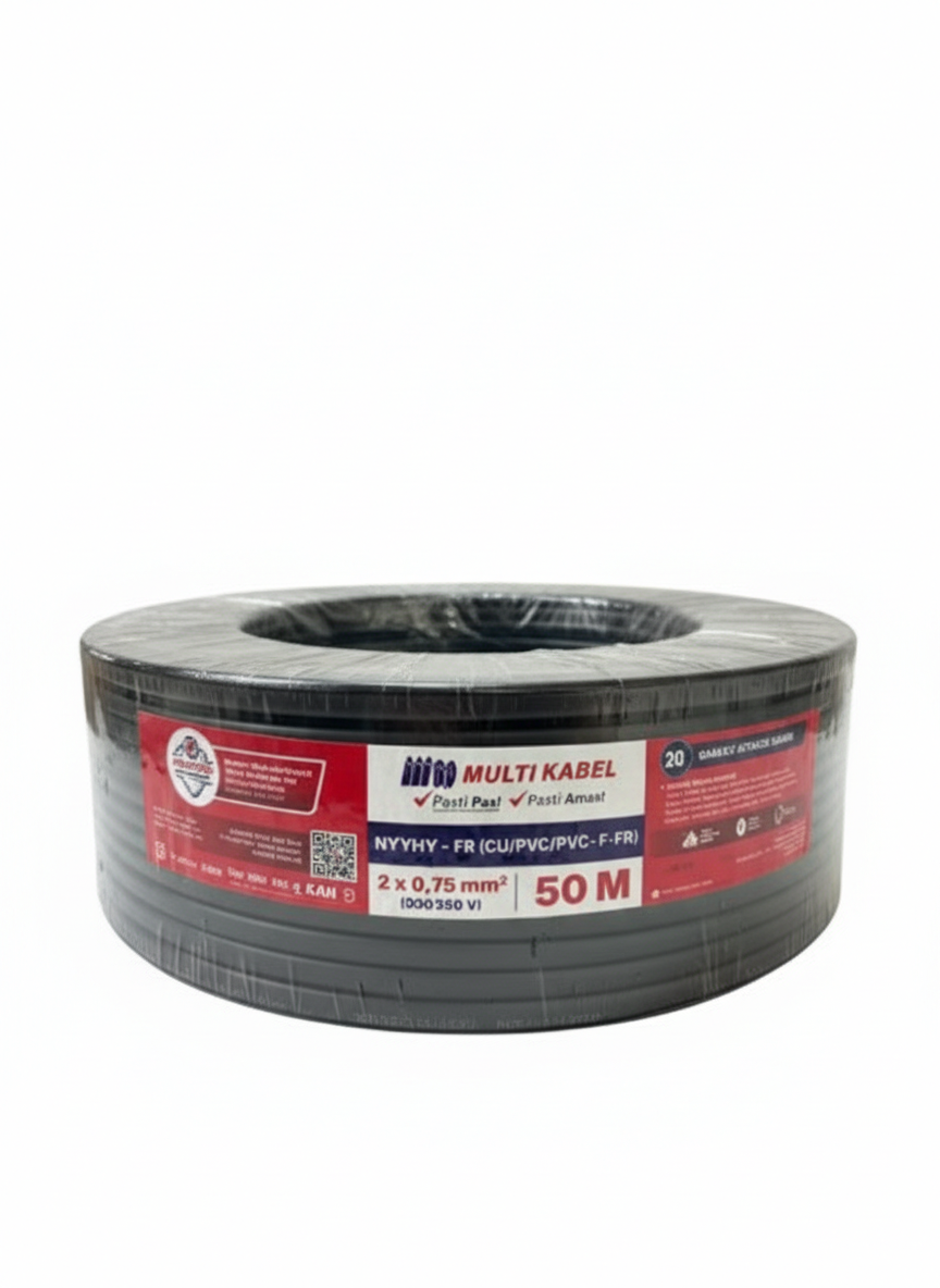 Kabel Multi NYYHY 2x 0,75 Ecer/m