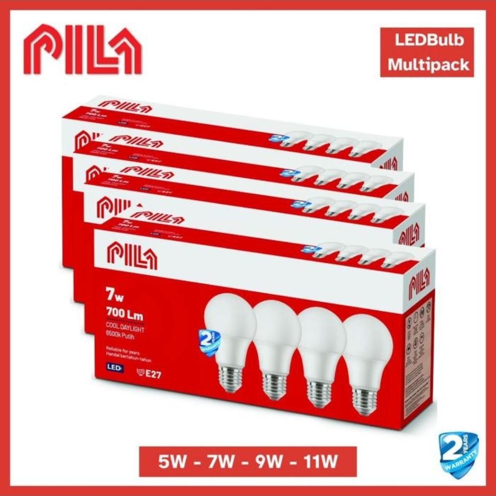 Led Pila 7w Putih Multipack (3+1)