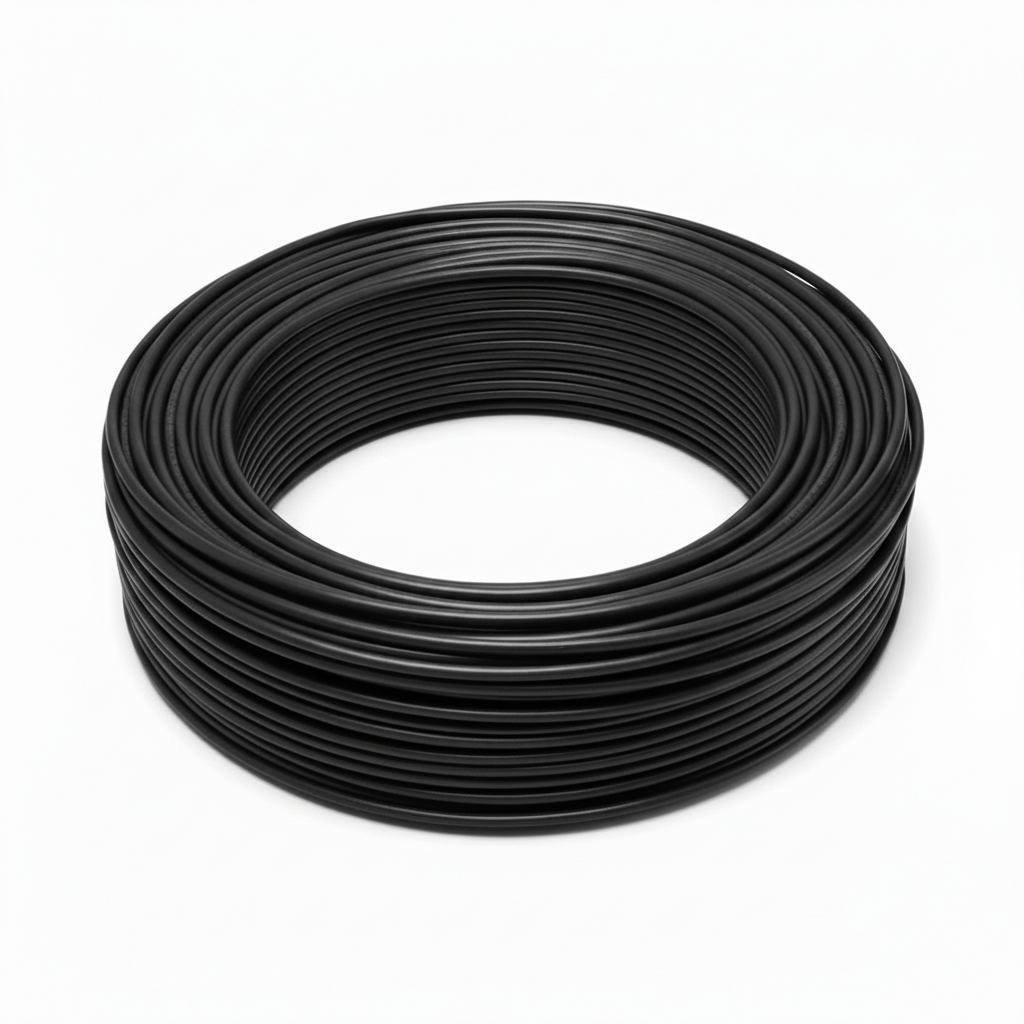 Kabel Gold NYAF 0,8mm Hitam 100m + Bobin