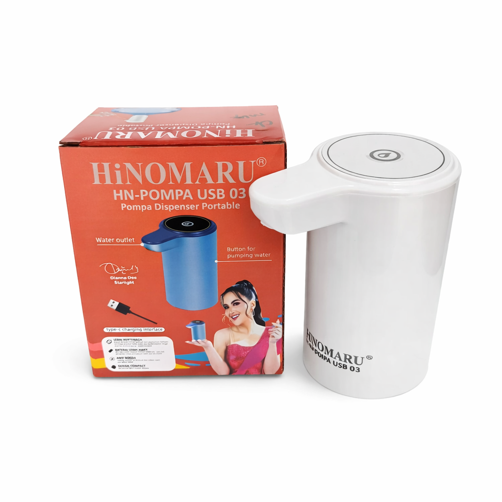 Pompa Galon Electric Hinomaru HN-03 Putih