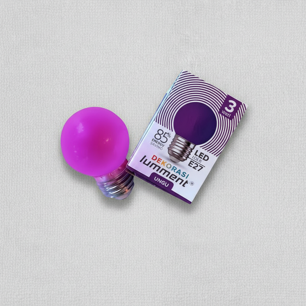 Led Warna Lumment Dekorasi Ungu