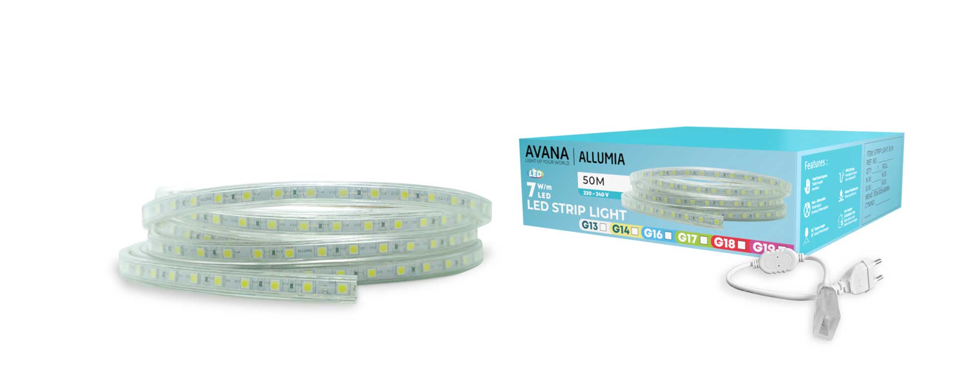 Led Strip Avana Red Ecer/m