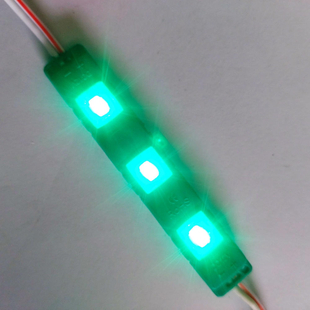 Led Modul Injeksi 3 Led 5630 Hijau