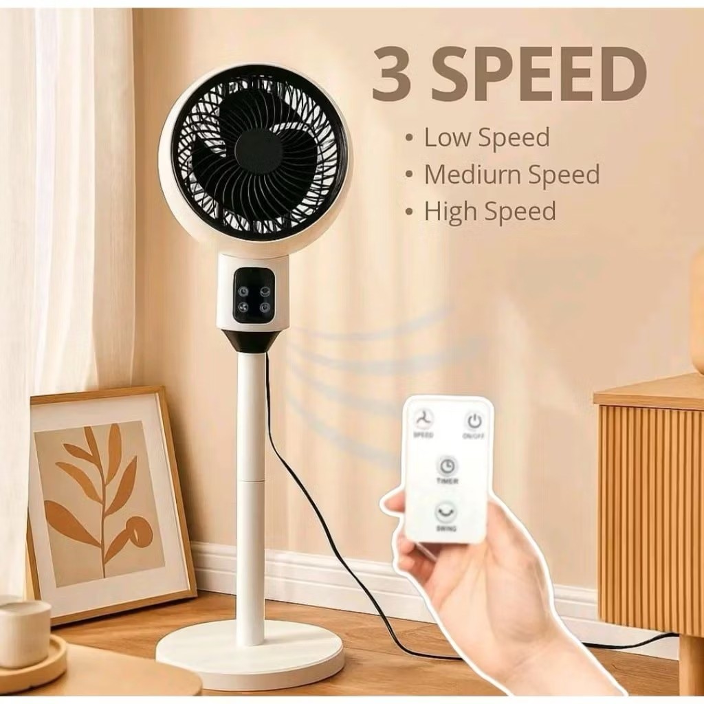 Kipas Miyoshi Stand Rotary Fan 9' M-816 (+ Remote)