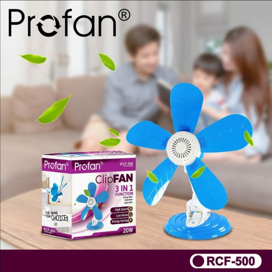 Kipas Jepit Profan 500mm 20w 5bl