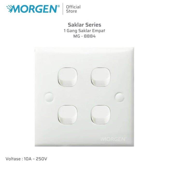 Saklar Morgen 4 Gang IB MG-8884