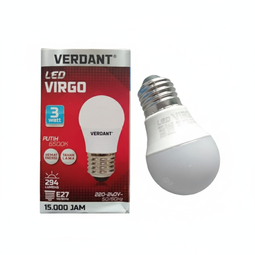 Led Verdant Virgo 3w Putih
