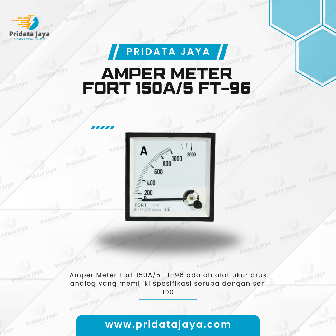 Amper Meter Fort 150A/5 FT-96