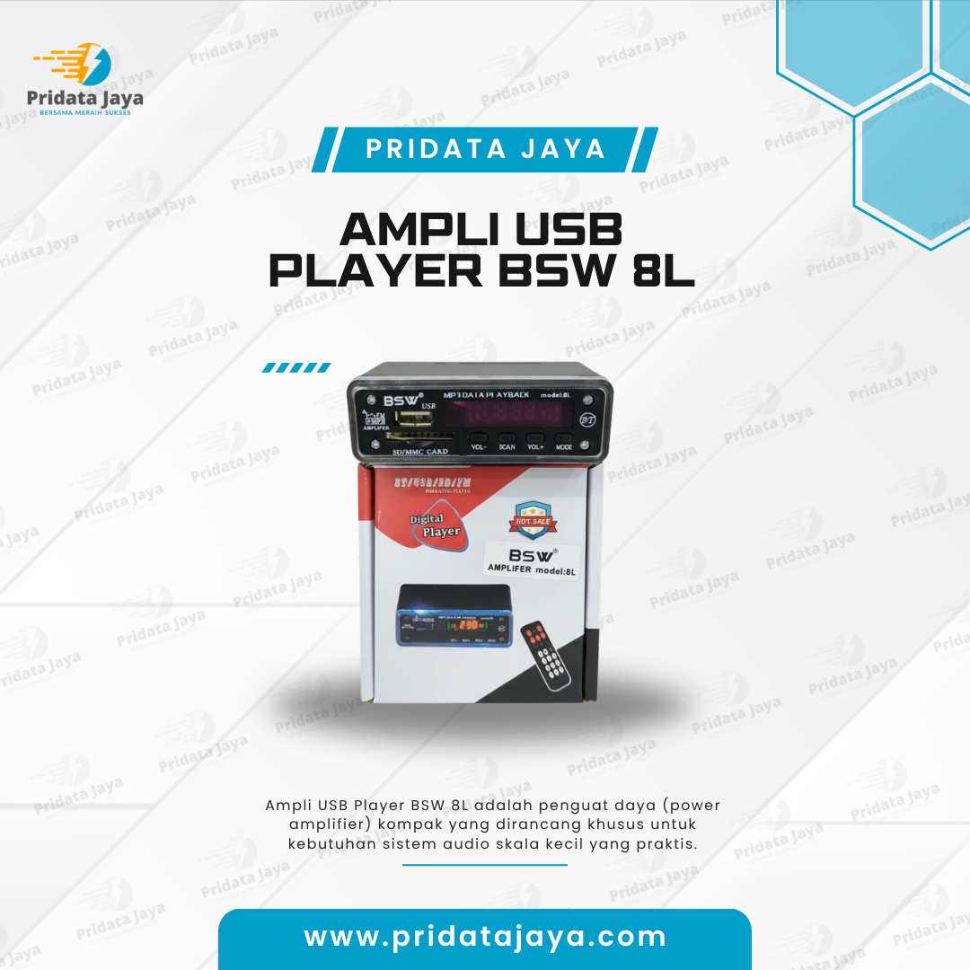 Ampli Usb Player BSW 8L
