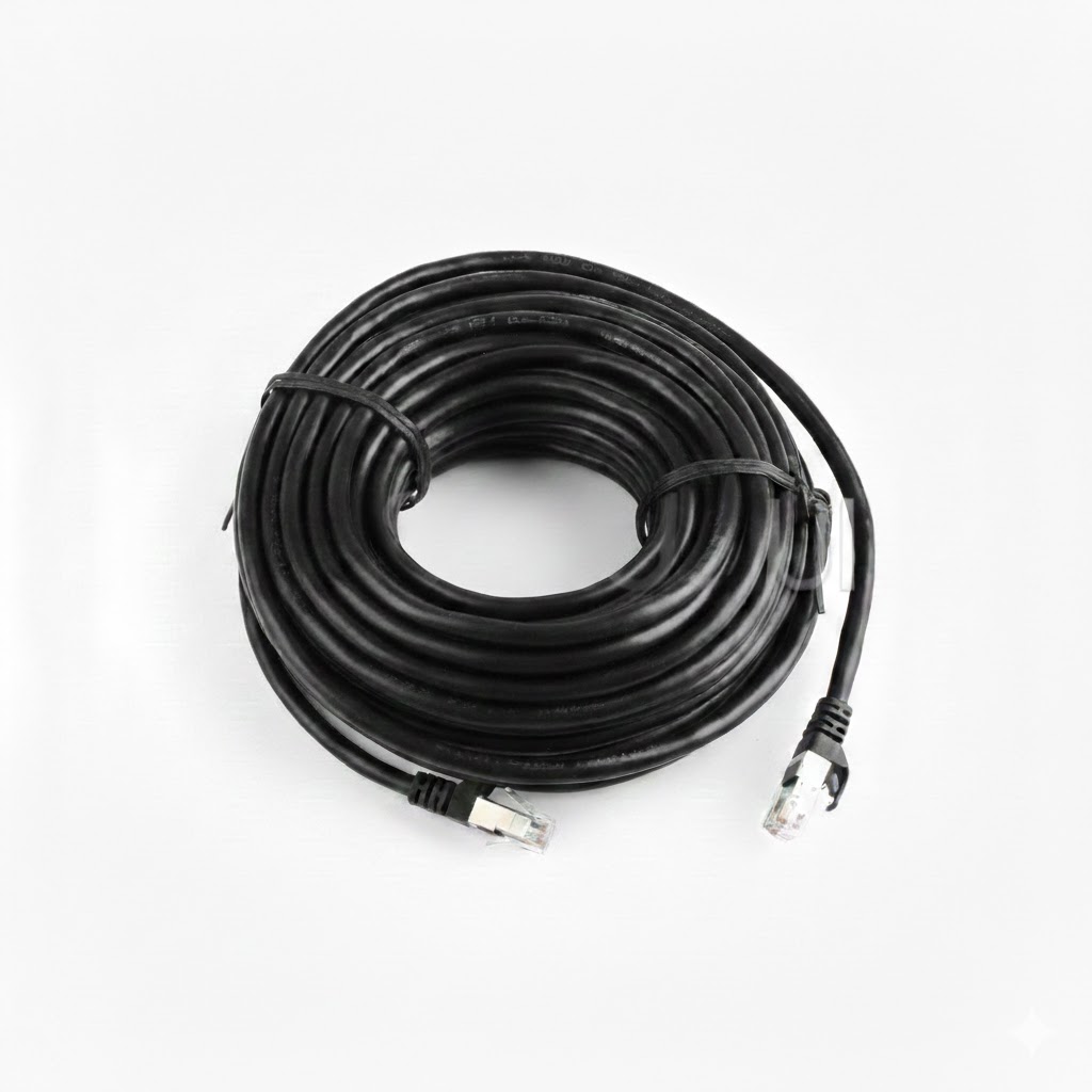 Kabel LAN/UTP Varro Cat 5E Outdoor (Hitam) Ecer/m
