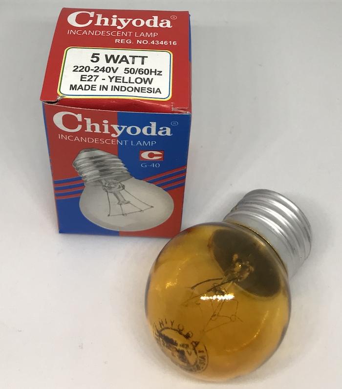 Lampu Chiyoda G-40 5w Kuning