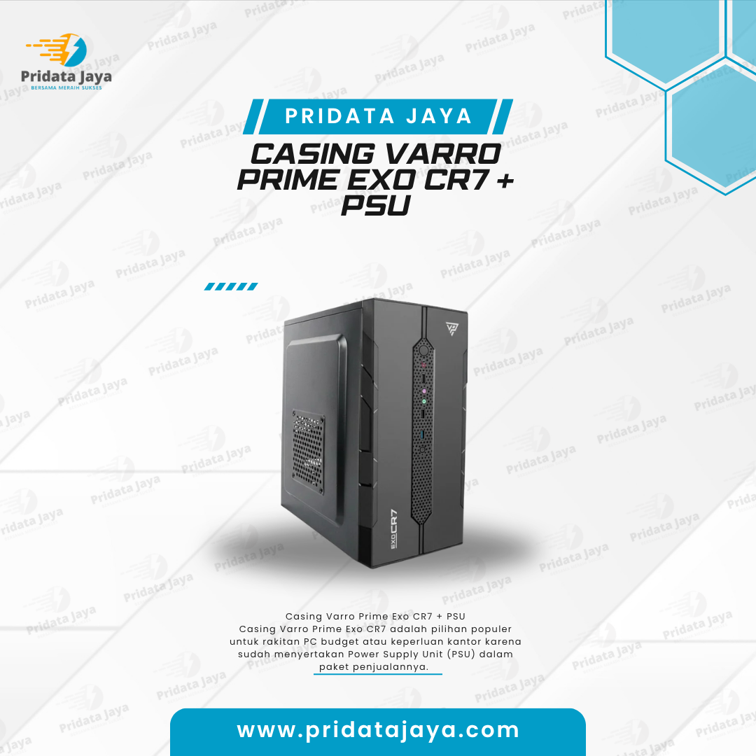 Casing Varro Prime Exo CR7 + PSU