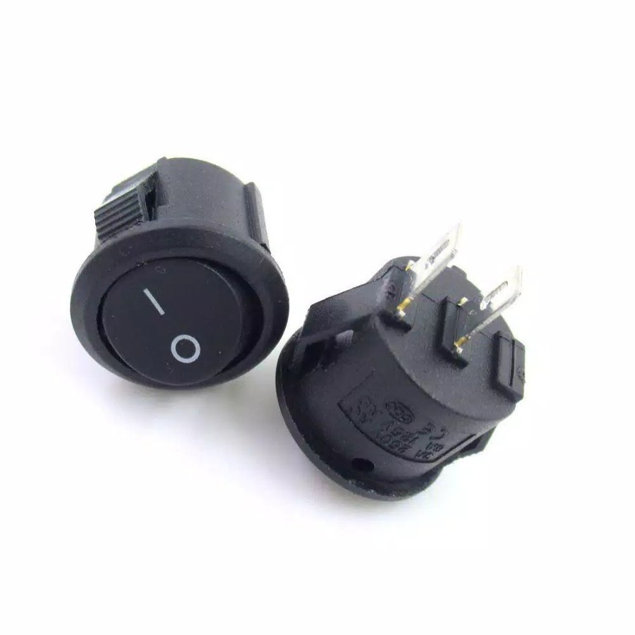 Switch + Lamp Bulat On Off