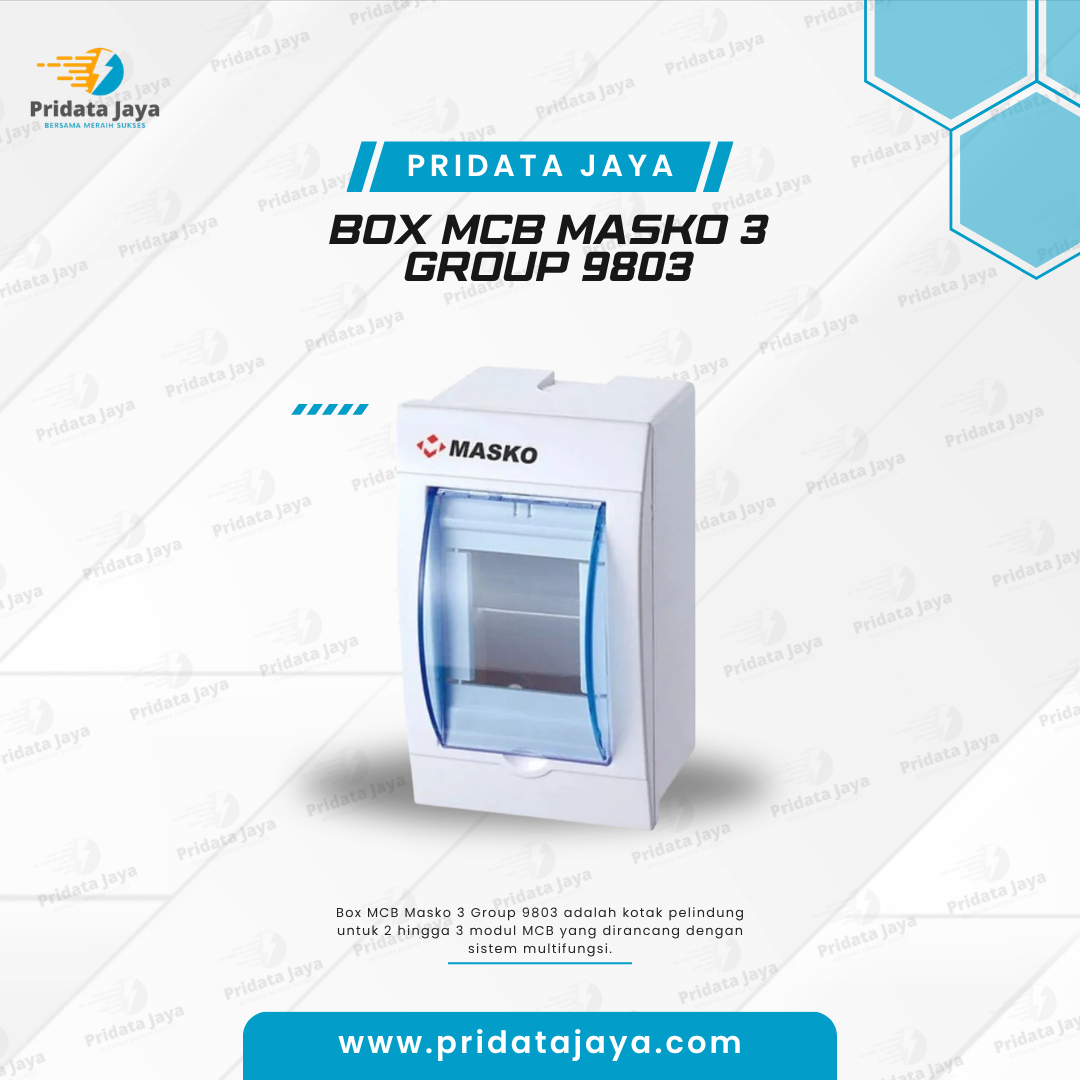 Box MCB Masko 3 Group 9803