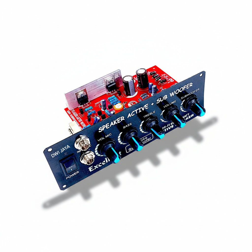 Kit Speaker Aktif 60w Mono Exone