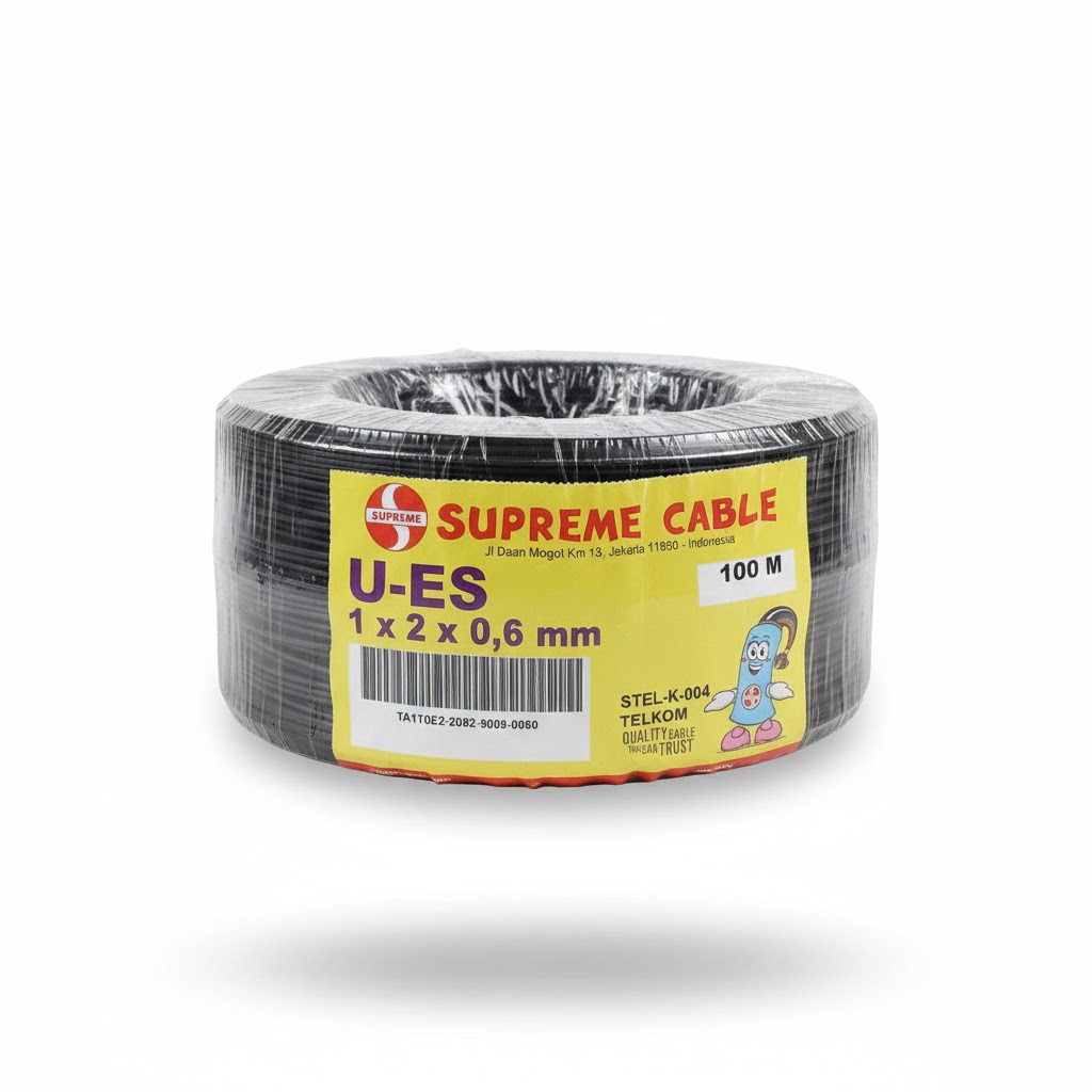Kabel Supreme Dropwire U-ES 1x2x0,6mm 100m