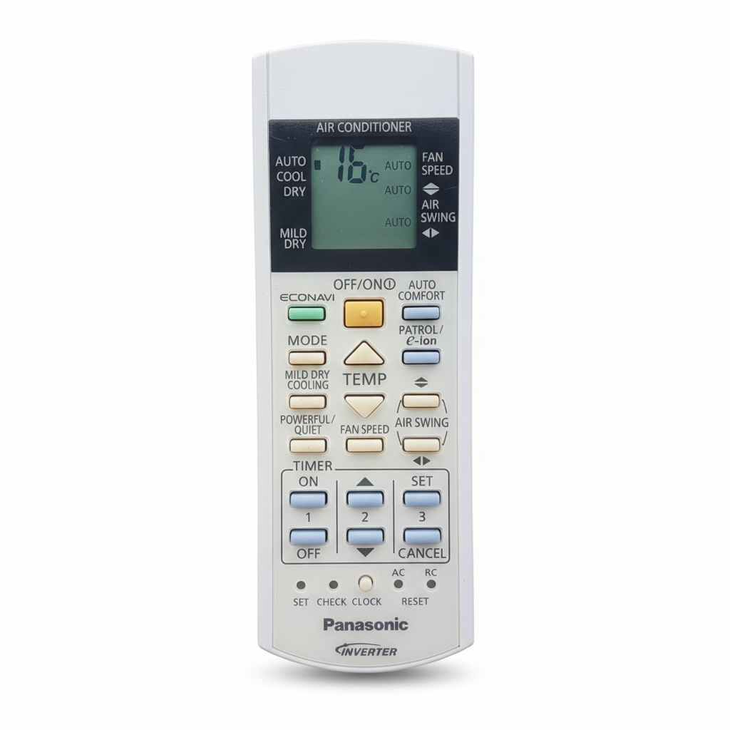 Remote AC Panasonic Inverter K-8001 TR