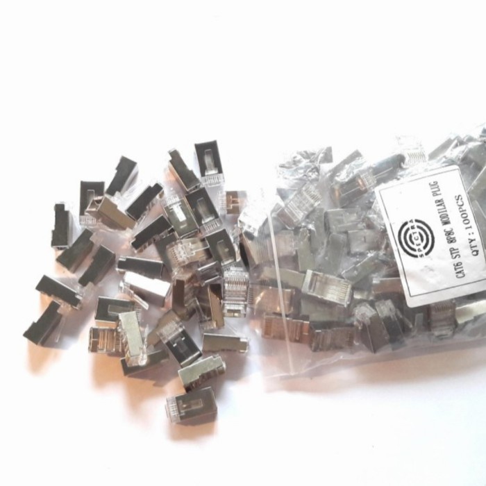 Konektor FTP RJ45 Spectra Cat 5 Ecer/pcs