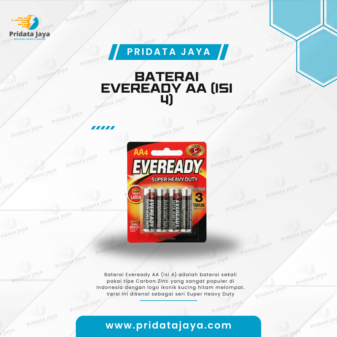 Baterai Eveready AA (isi 4)