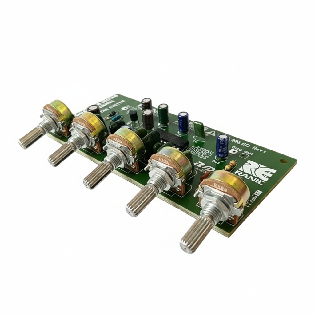 Kit EQ 5 Pot Putar Mono Cobra