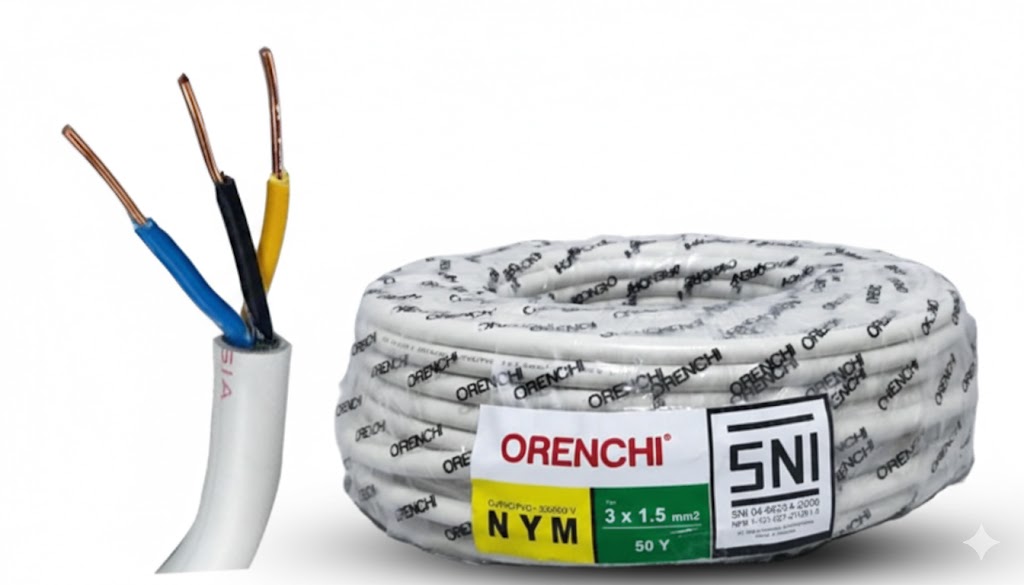 Kabel Ichiyama/Orenchi/T&C/Arius/Canberra NYM 3x 1,5 Ecer/m