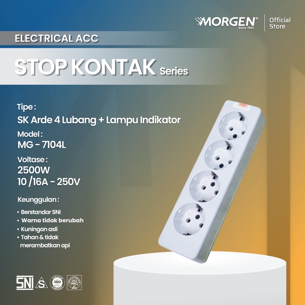 S/K Arde Morgen Lb 4 + Lampu MG-7104-L