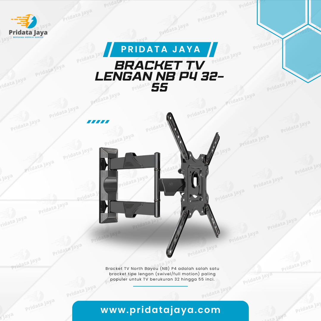 Bracket TV Lengan NB P4 32-55